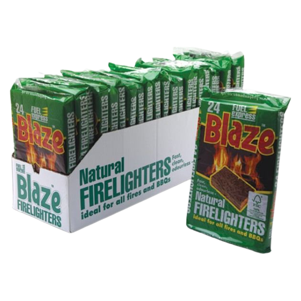 Pack 24 Blaze Natural Firelighters